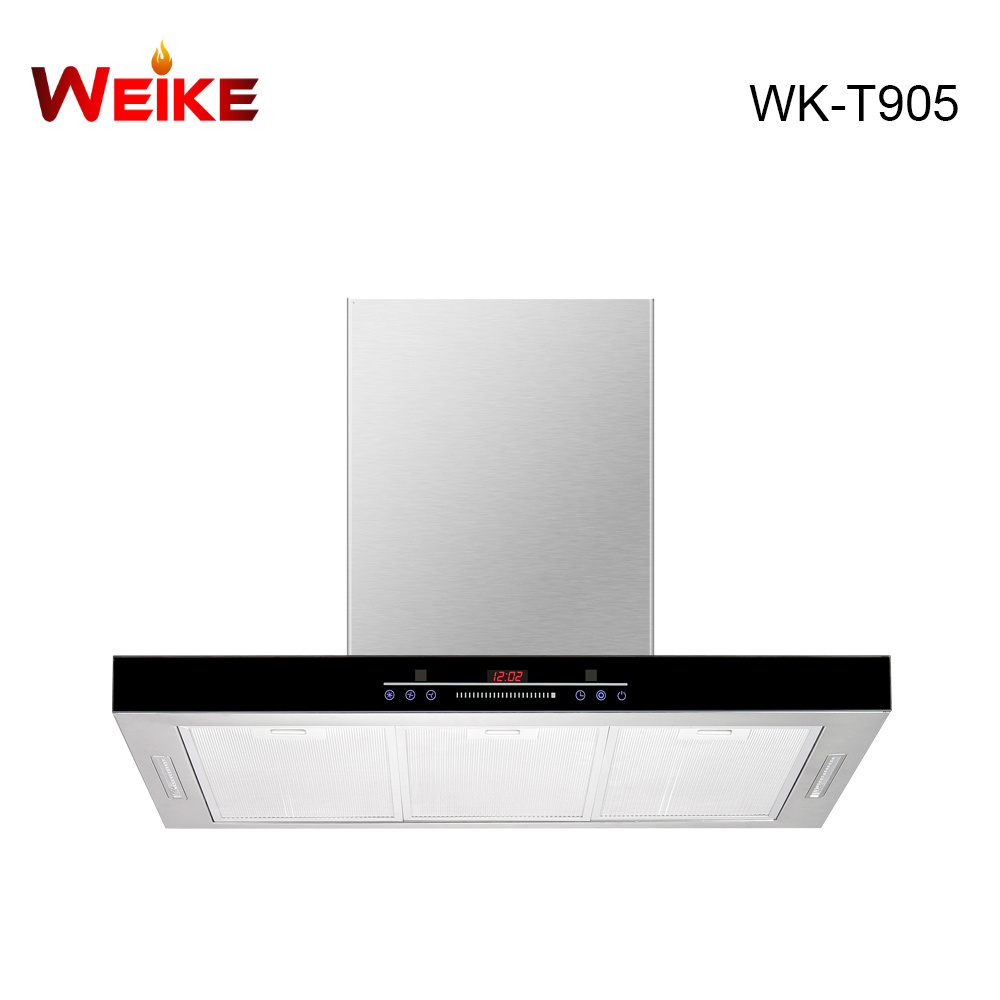 Professional Stainless Steel Commercial Kitchen Hood Hood Range Kitchen Chimney Cooker Hood