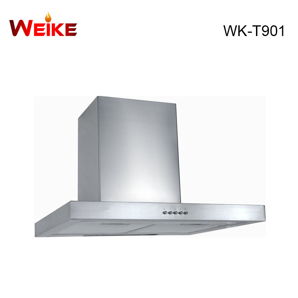 Professional Stainless Steel Commercial Kitchen Hood Hood Range Kitchen Chimney Cooker Hood