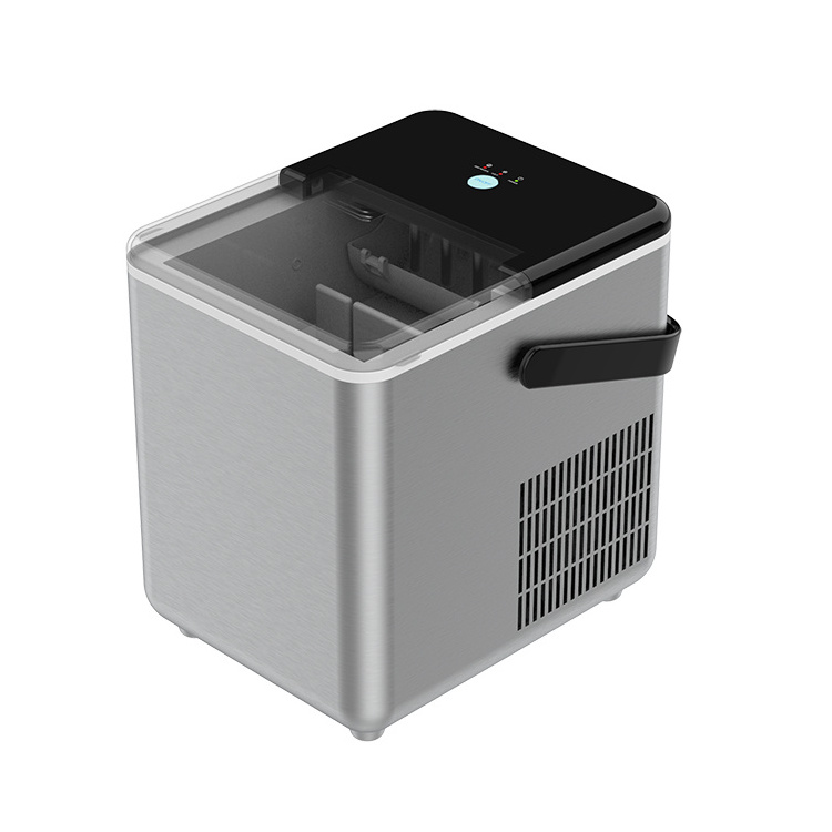 OEM/ODM Wholesale Home Small Counter Top 12kgs/24h Portable Ice Cube Makers Fast Ice Maker Machine for Home/Offiice/Bar