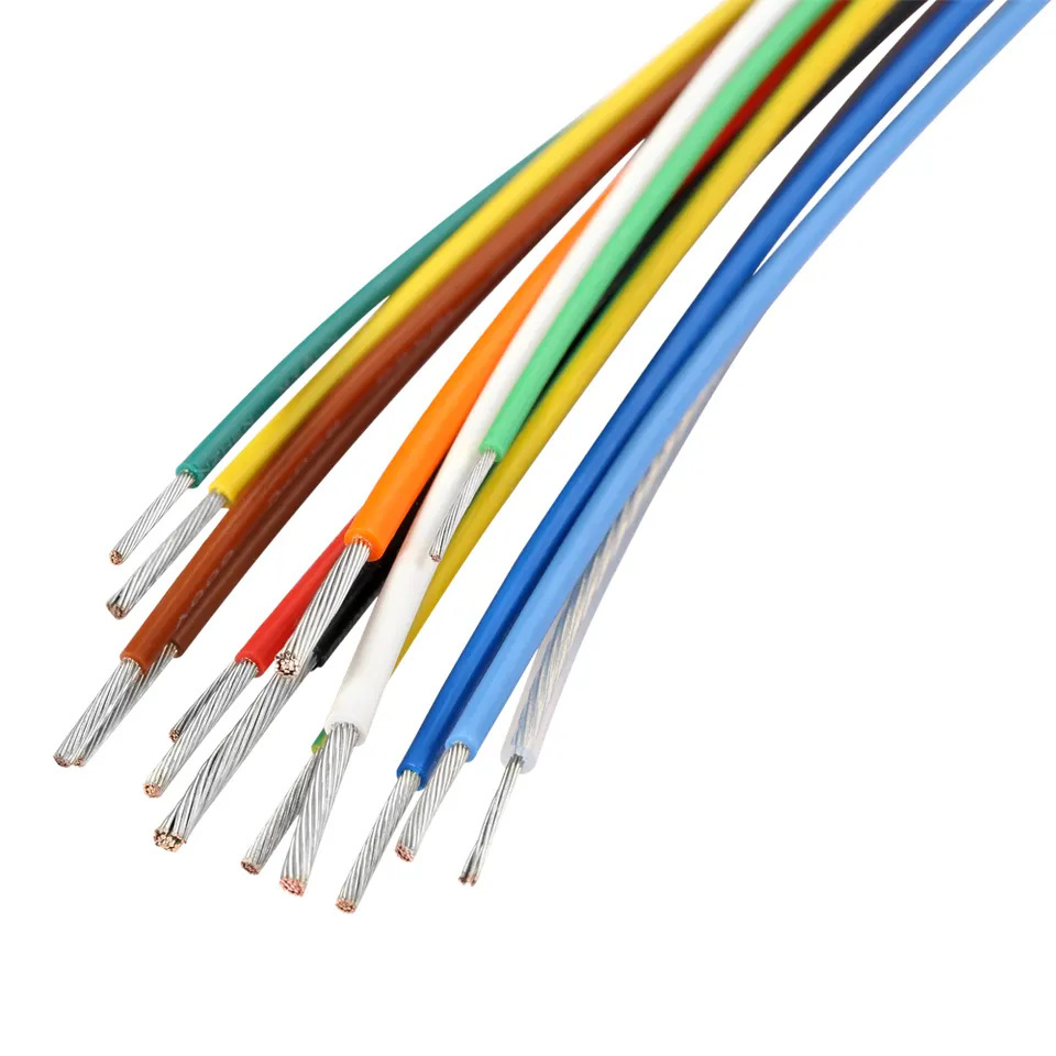 UL3173 18AWG XLPE customized color single copper conductor electric wire wholesale