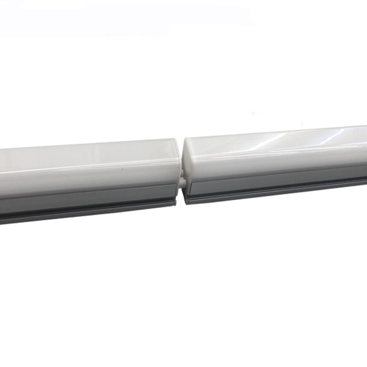 Surface mounted supermarket aluminum 4 foot intergrated fixture 1.2m linkable linear led t8 shop tube lights