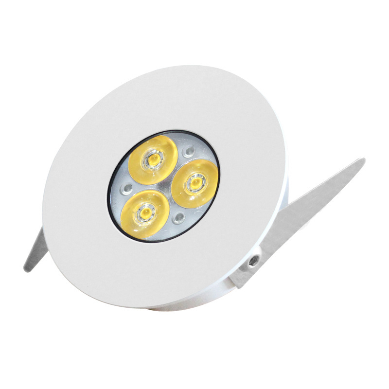 Surface Mounted Round Downlight Led 110V Spot Light Display Light Aluminum White Bathroom Modern Remote Control Cabinet Light