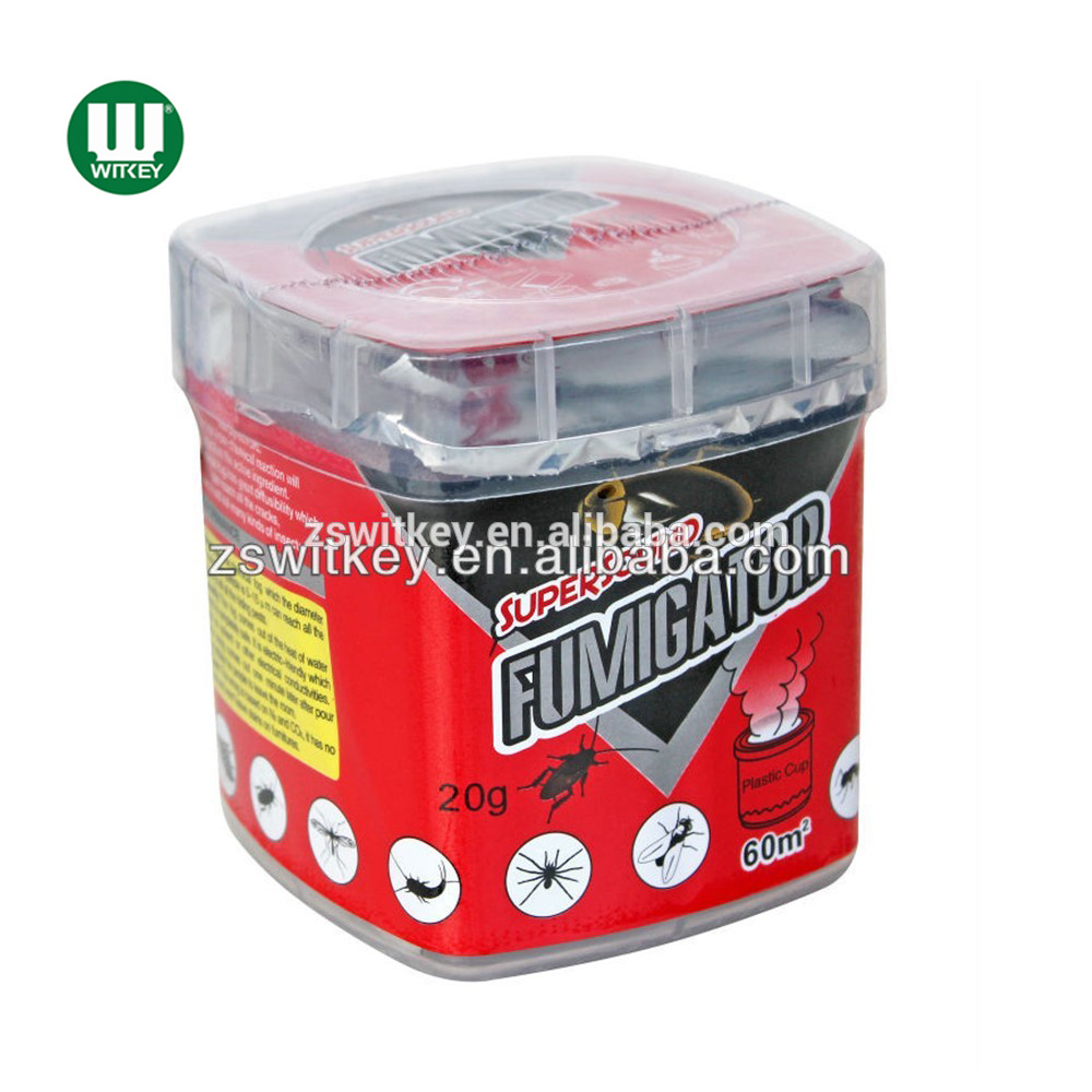 10g Round Can Insect Fumigator Bug Fumigation Cockroach Mosquito Killer