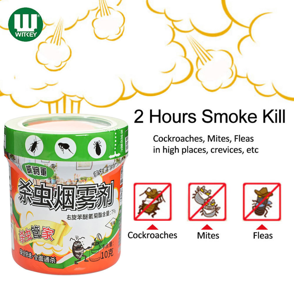 High Efficient Pest Control 10g/20g Killing Cockroach Mosquito Roach Killer Fumigator