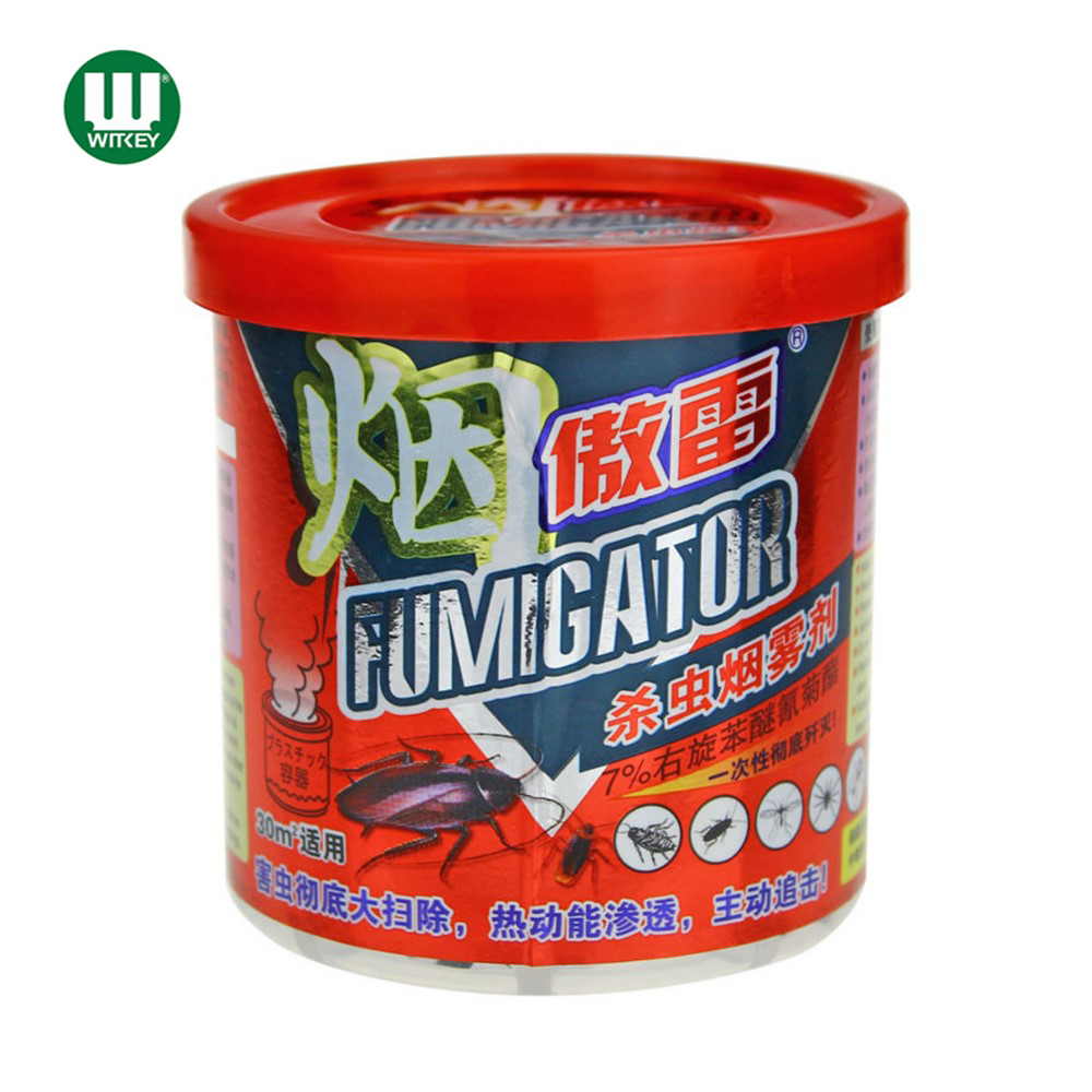 10g Round Can Insect Fumigator Bug Fumigation Cockroach Mosquito Killer