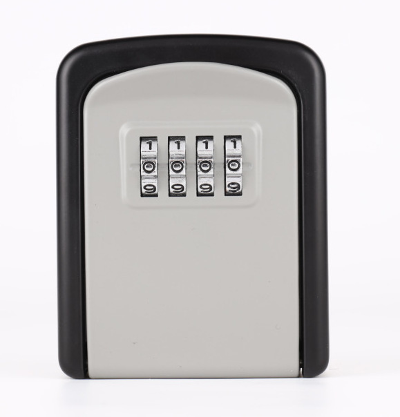 4 Digit Combination Wall Mount House Shape Key Storage Lock Box For Outdoor & Indoor Keys Large Capacity