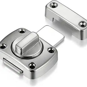 2 Packs Rotate Bolt Latch Gate Latches Safety Door Lock Cabinet Furniture Windows BathroomAntique Lock Gate Latch