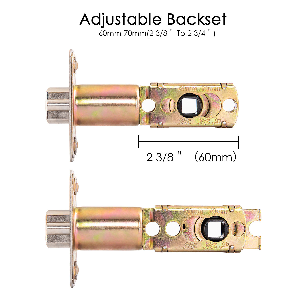 Easy Install Door Lever Lock Security Locks Door Handel Lock And Key Entry Wave Lever lockset