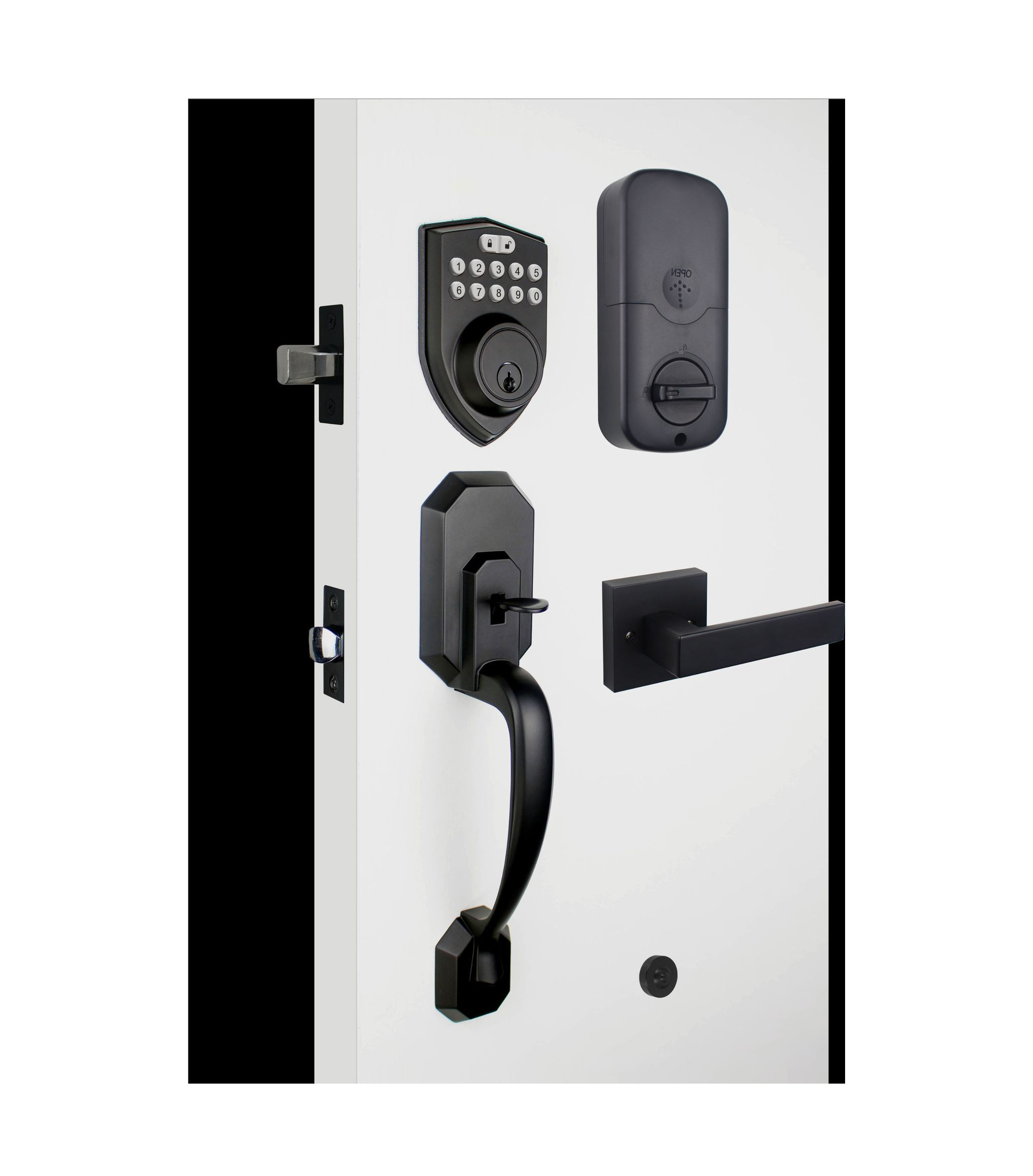 Home Hotel Apartment Smart Locks For Wooden Door Digital Self Locking Keyless Smart Lock Deadbolt