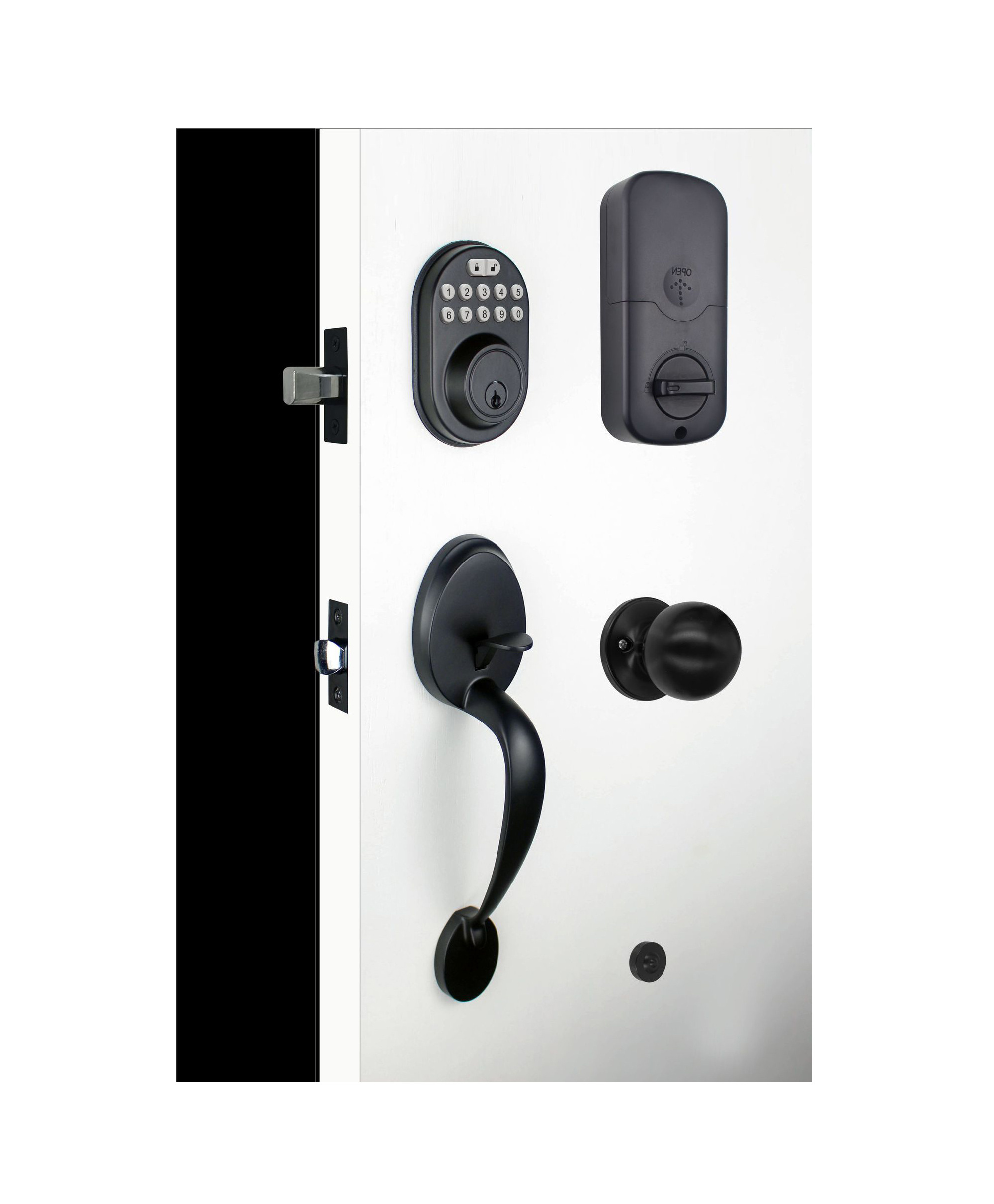 Home Hotel Apartment Smart Locks For Wooden Door Digital Self Locking Keyless Smart Lock Deadbolt