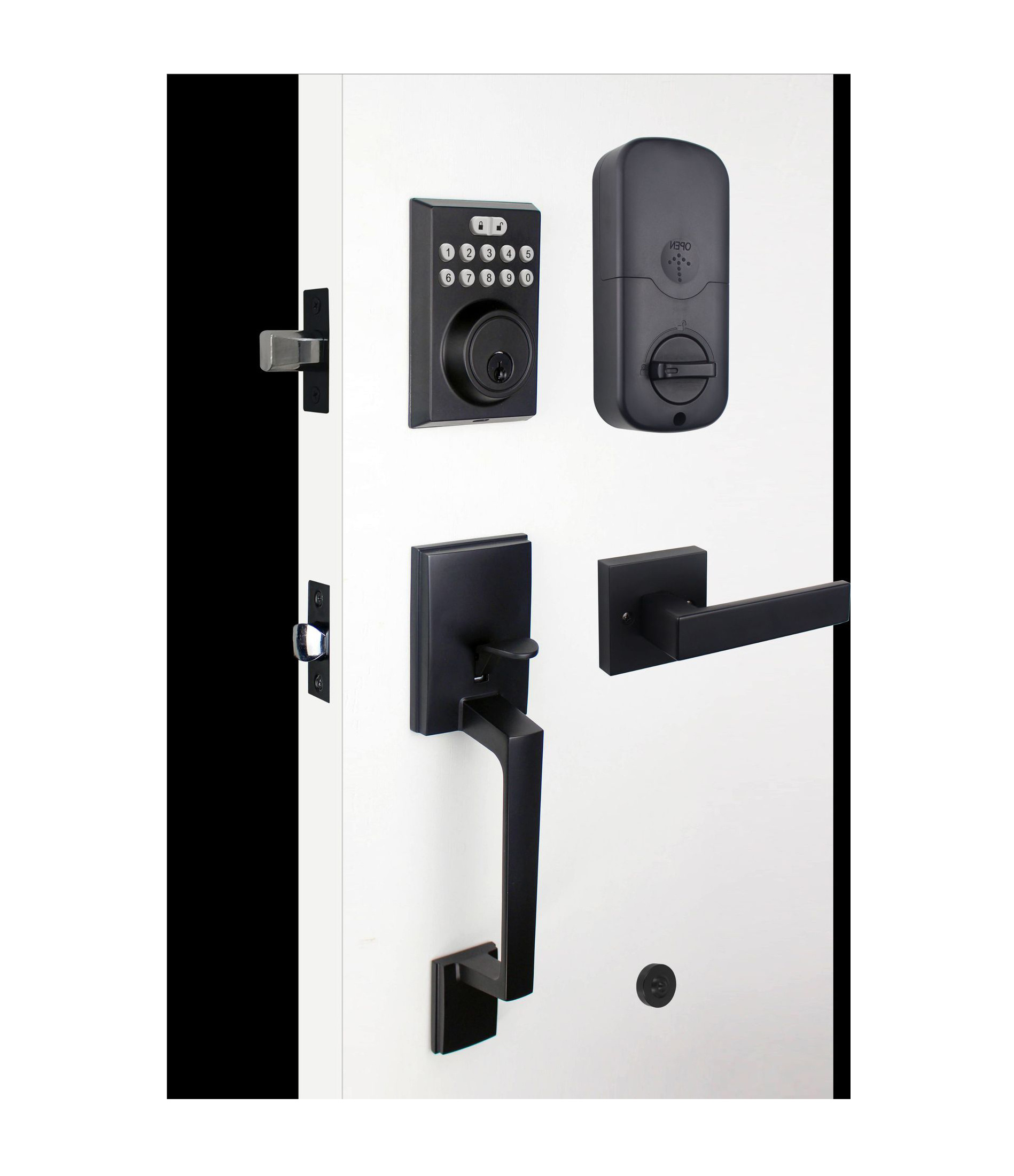 Home Hotel Apartment Smart Locks For Wooden Door Digital Self Locking Keyless Smart Lock Deadbolt