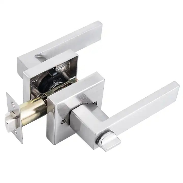 Quick Release Function Heavy Duty Leverset Privacy/bathroom/ Bedroom Function Lever Handle Door Lock