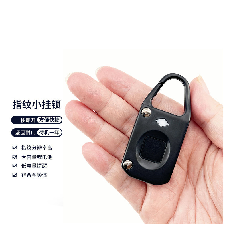 Never Lose Your Key Protect Your Backpack Suitcase And Cabinet Fingerprint Padlock