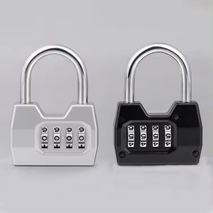 School Cabinets Combination Lock Anti-rust Weatherproof Ideal Security Zinc Alloy 4-digit Combination Lock