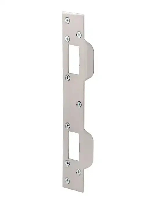 Morden style pinch plate security door lock repair wood door edge for entry strike for adjustable latch