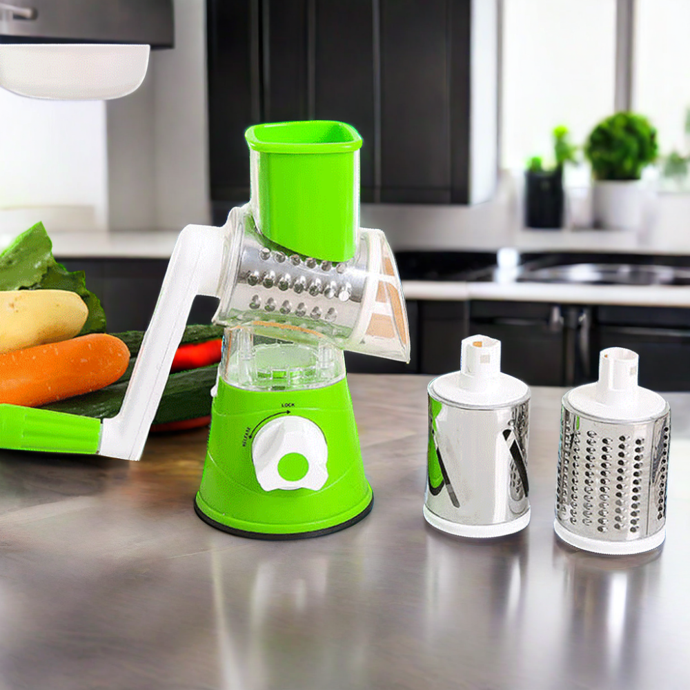 Stainless Steel Multi-Function Slicer 3-Blade Kitchen Accessories fullstar vegetable chopper - spiralizer vegetable for Fruit