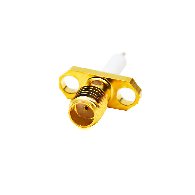 High Grade Rf 4 Hole Flange Sma Rf Female Connector