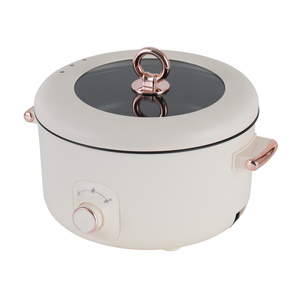 Hot sales 5L hot pot electric caldron  electric multi cooker Home Electric Skillet