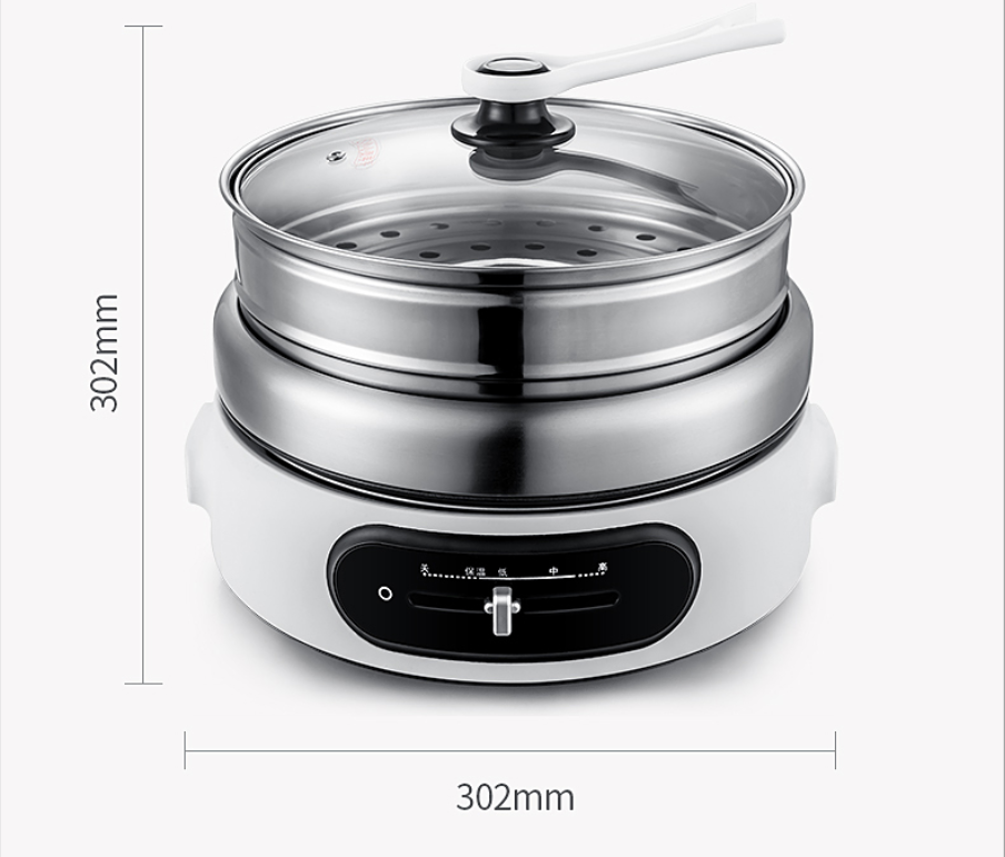 Electric skillets electric cooking pot electric pan kitchen appliances multi hotpot