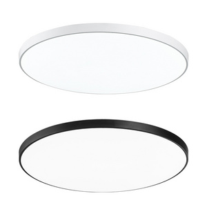 Easy Install Flush Mount plastic led light cover round ceiling with lights Dimmable Ceiling Light