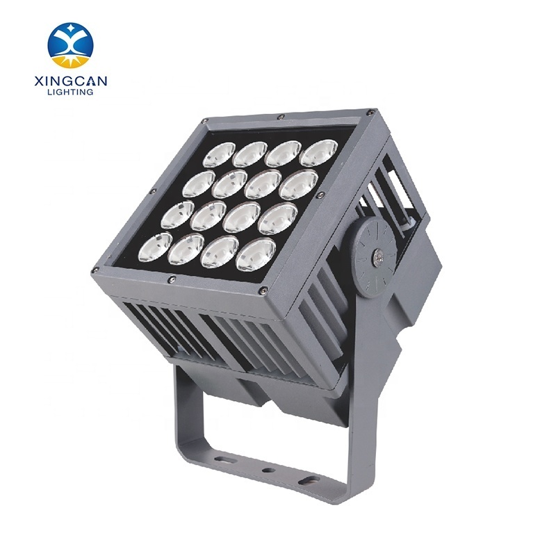 High Quality 25W 45W 80W 100W 120W Hotel Building Outdoor Aluminum Ip65 Narrow Angle Led Facade Flood Light