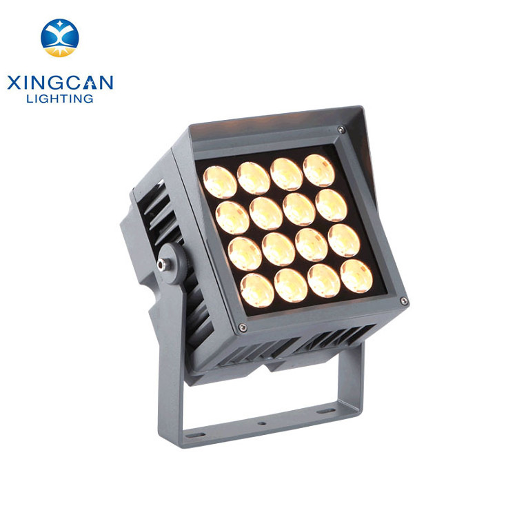 High Quality 25W 45W 80W 100W 120W Hotel Building Outdoor Aluminum Ip65 Narrow Angle Led Facade Flood Light