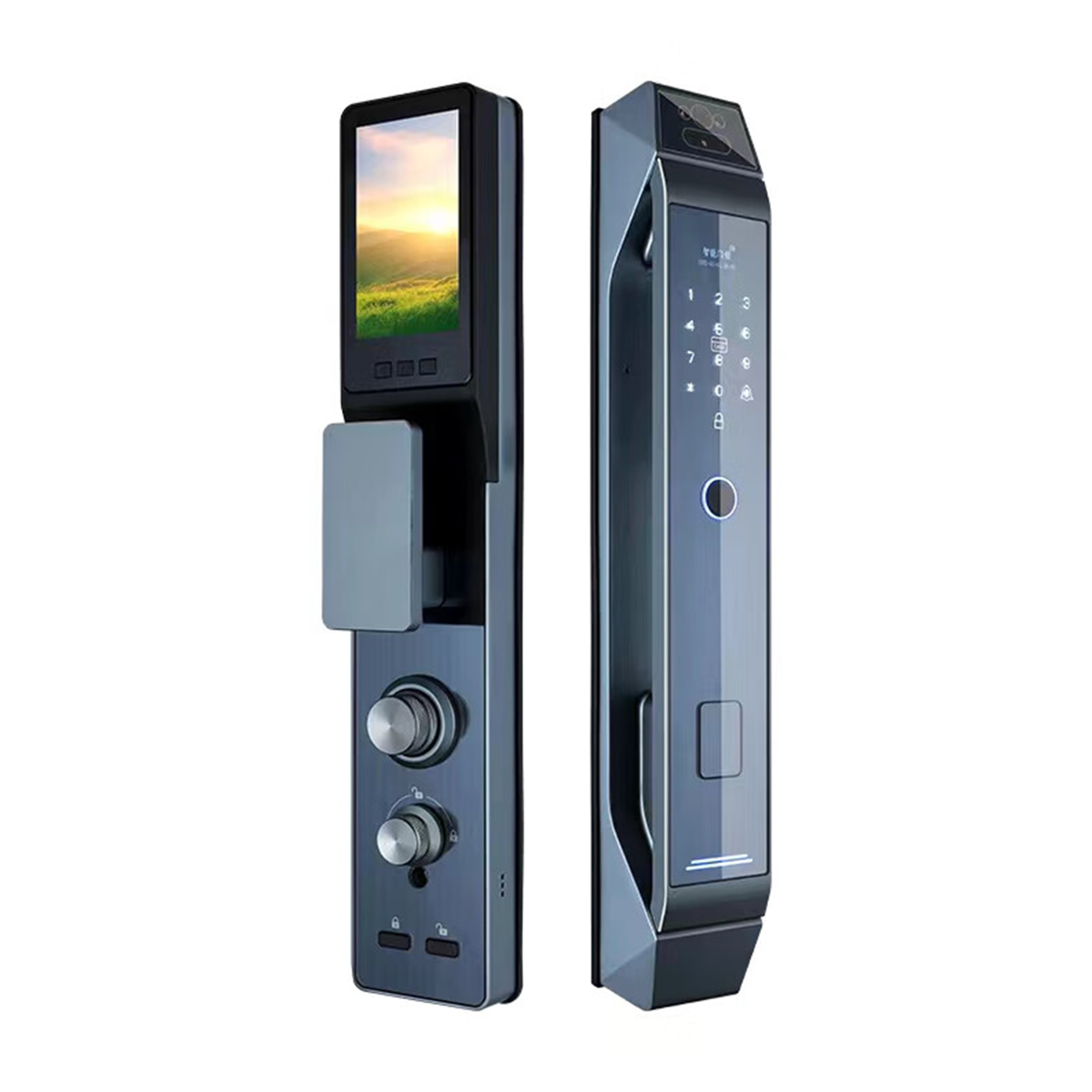 Security anti-theft intelligent door lock 3D face recognition intelligent electronic wireless fingerprint intelligent lock X6