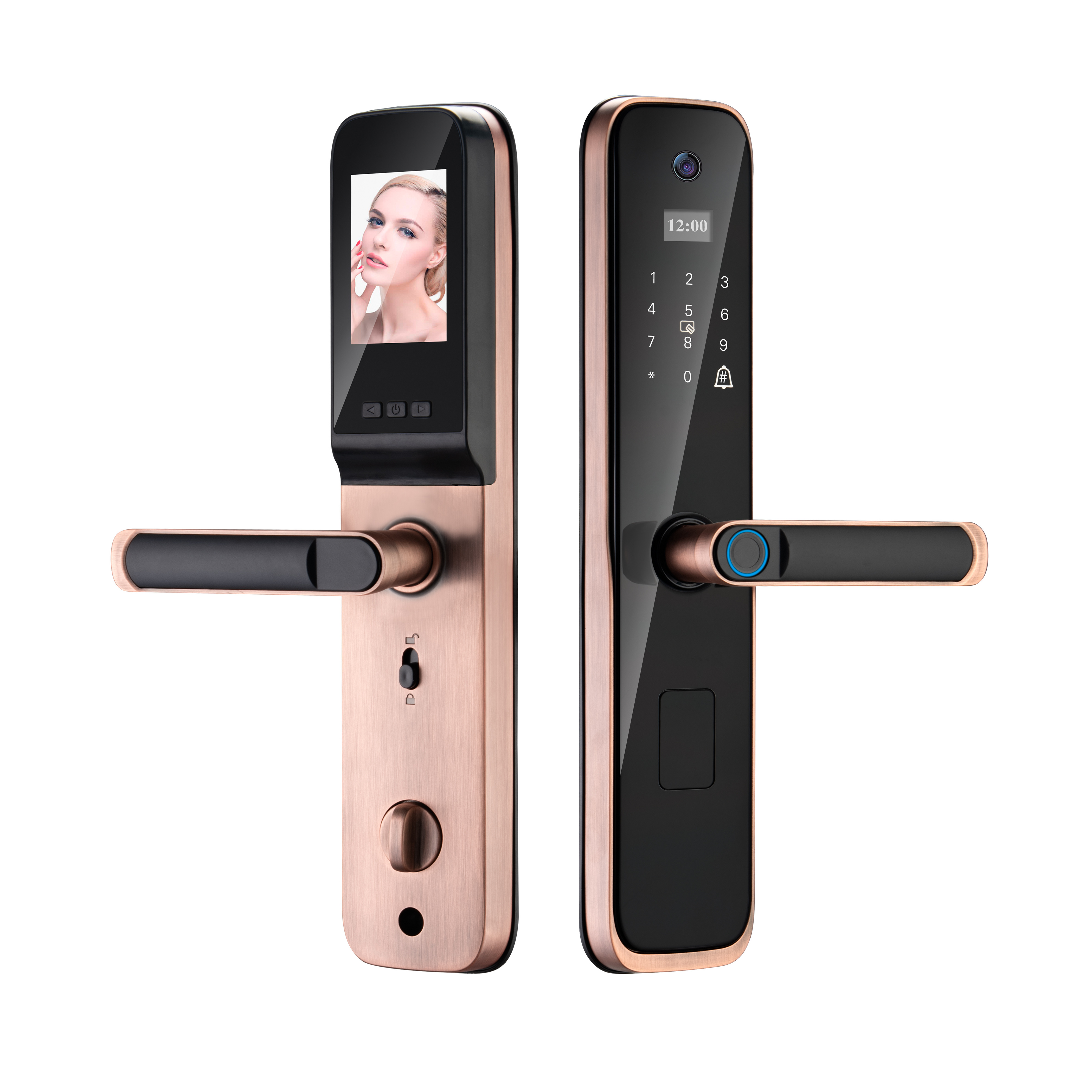 Visual intercom cat eye intelligent lock P8 PLUS