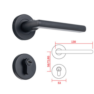 Hot selling product door handle lock kit home office lever door locks