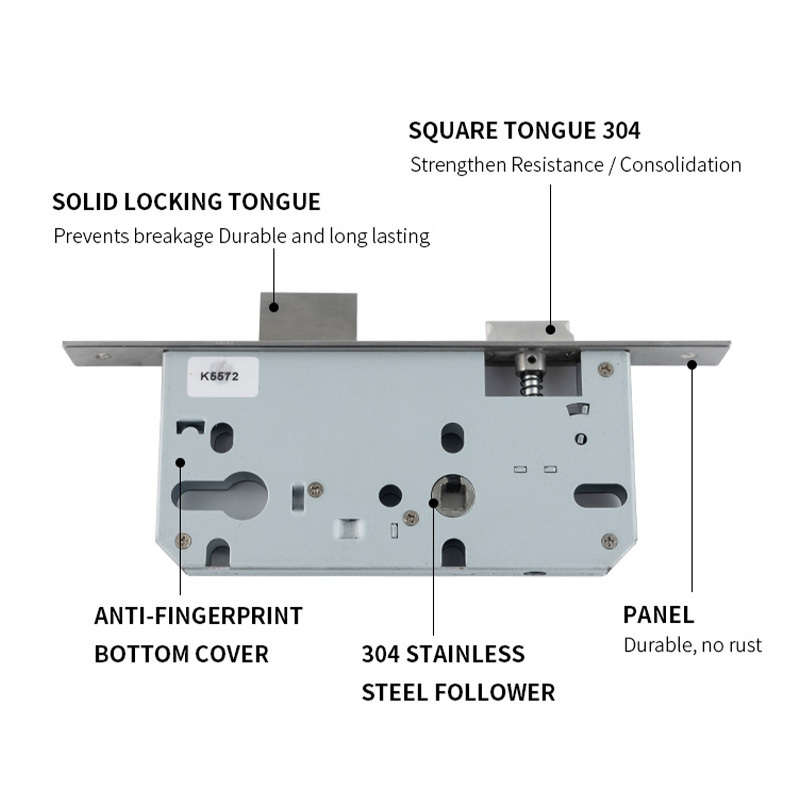 Hot sale american european standard lock body multi door lock cylinders parts