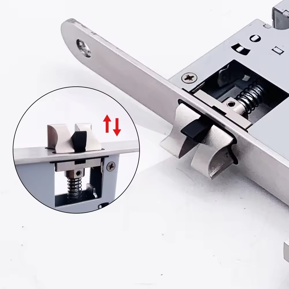 Top quality high standard zinc alloy mortise lock body silent door lock body