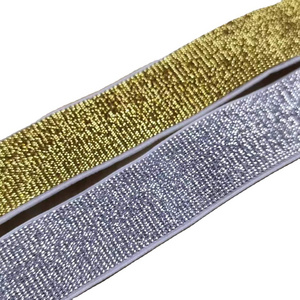 Glitter Gold Elastic Bands Rubber Band Waist Band Elastic Cord