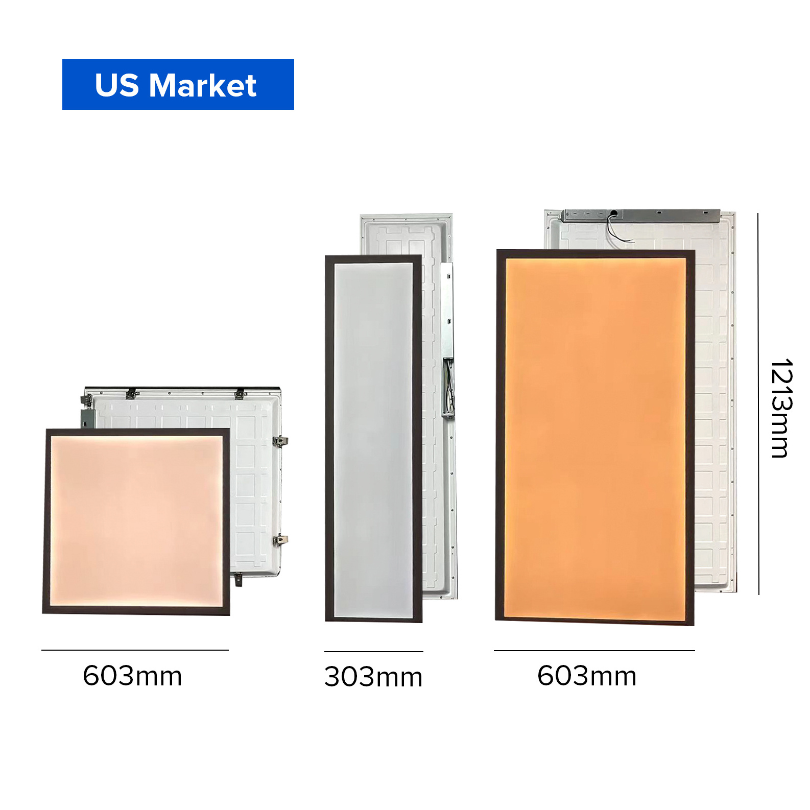 Hot sale commercial led ceiling panel  24w Lamp light  flat panel lights for Hotel Office Building Hospital