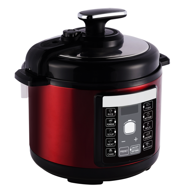 Manufacturer Direct Sale 6L Stainless Steel Big Capacity Rice Cookware Electric Pressure Cooker