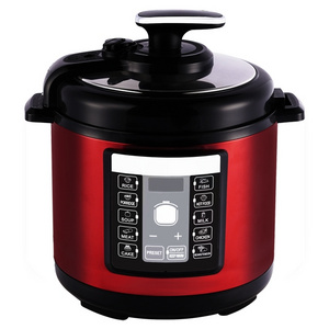 Manufacturer Direct Sale 6L Stainless Steel Big Capacity Rice Cookware Electric Pressure Cooker