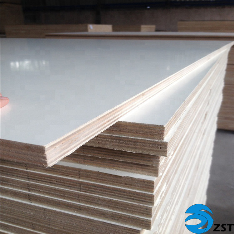 18mm 3mm white plywood sheet/commercial melamine poplar wooden laminated plywood