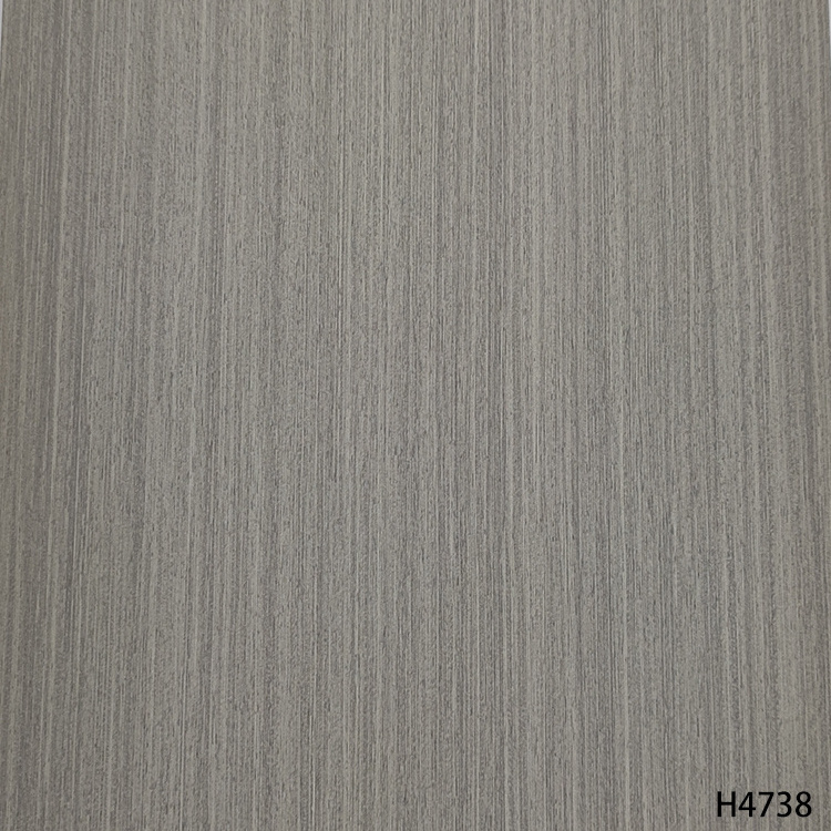 decorative laminated wood grain melamine paper  for particle board lamination