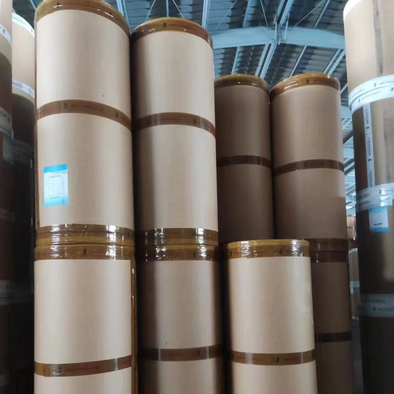 decorative laminated wood grain melamine paper  for particle board lamination