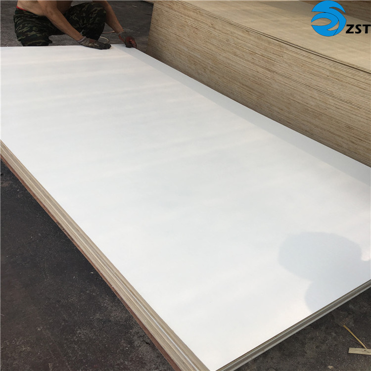 18mm 3mm white plywood sheet/commercial melamine poplar wooden laminated plywood