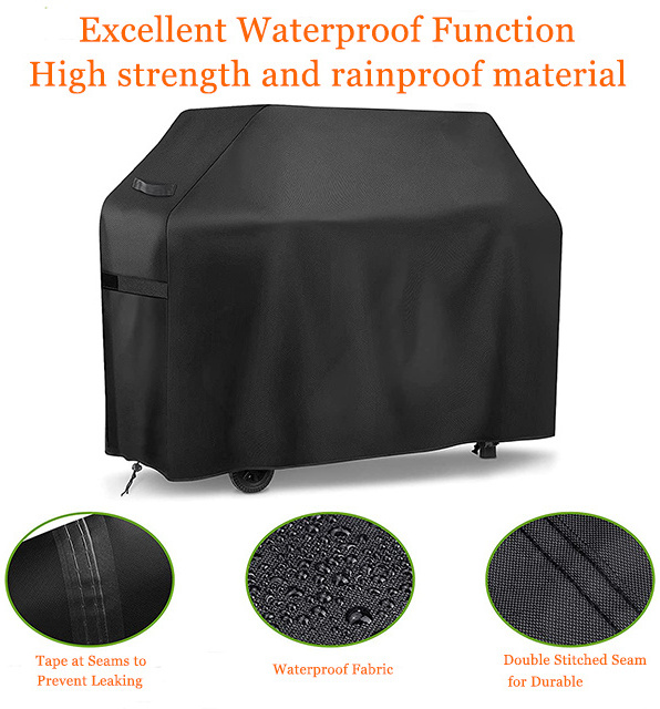 Waterproof Dust proof Windproof Anti UV and Tear Resistant  Gas BBQ Grill Cover Patio Outdoor Barbecue BBQ Grill Cover