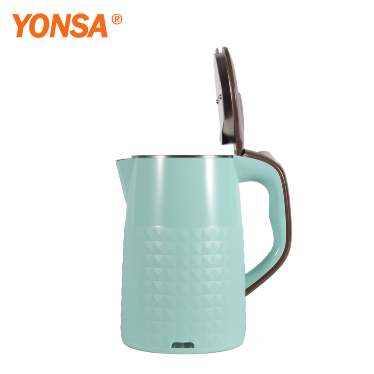 Home Appliance Special Color Mint Green Stainless Steel Electric Water Kettle