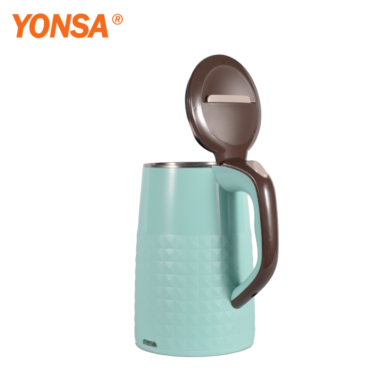 Home Appliance Special Color Mint Green Stainless Steel Electric Water Kettle