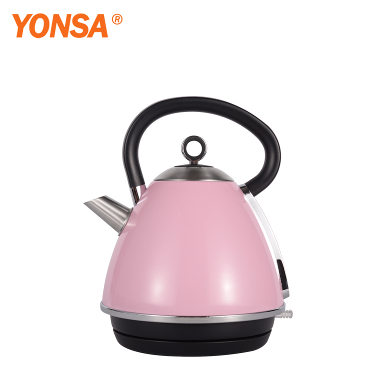 Handle Pink South Africa 240V No Plastic Inside Electric Kettle with Temperature Control