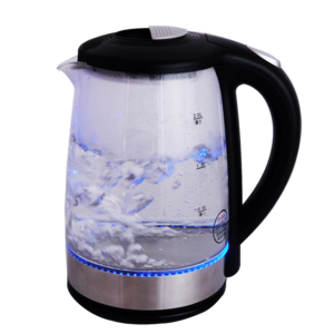 Free Sample Factory Customized 1.8L Stainless Steel Glass Water Tea Electric Kettle