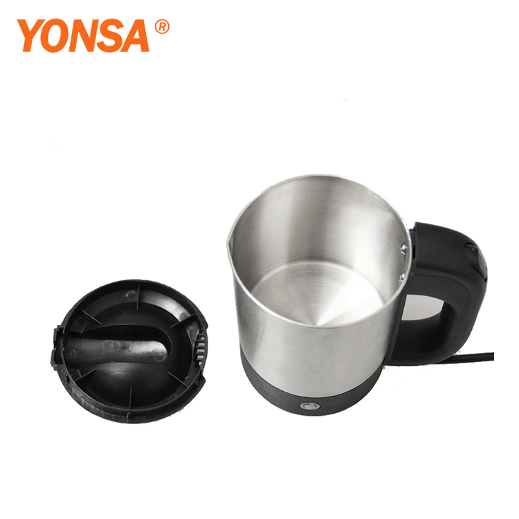 New Model India Black Stainless Steel Boil 200W 400W 110 Volt Appliances Electric Water Kettle