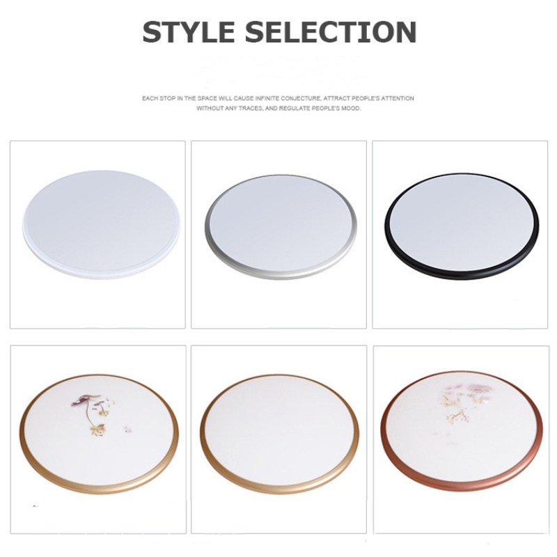 Factory Price Plastic Led Light Cover Round Ceiling With Lights For Home Ceiling Light Fittings