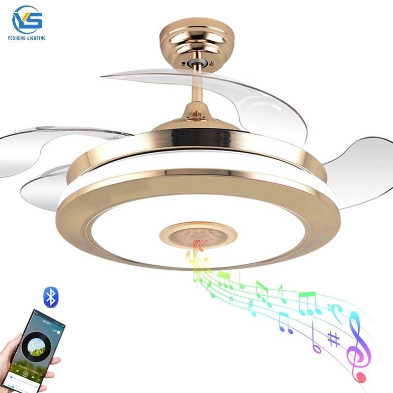 2005BS ceiling light fan with Speaker 42inch with remote control ceiling light fan with Speaker