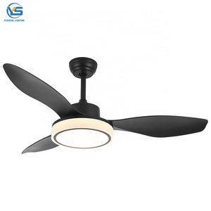 733 smart ceiling fan 48 inch with remote control with light 220v ceiling fan with 3 blades light