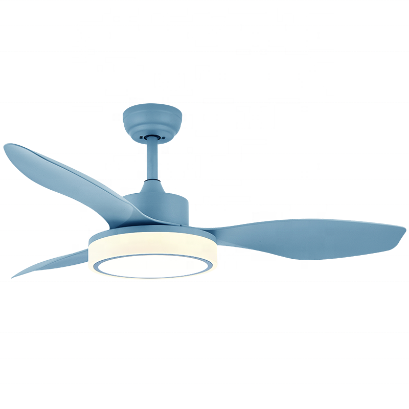 733 smart ceiling fan 48 inch with remote control with light 220v ceiling fan with 3 blades light