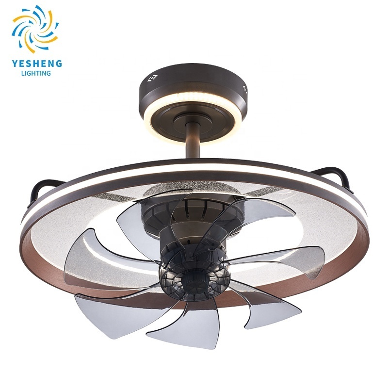 D034 chandelier ceiling fan with light with remote 61cm 3 color  Simplicity fan chandelier